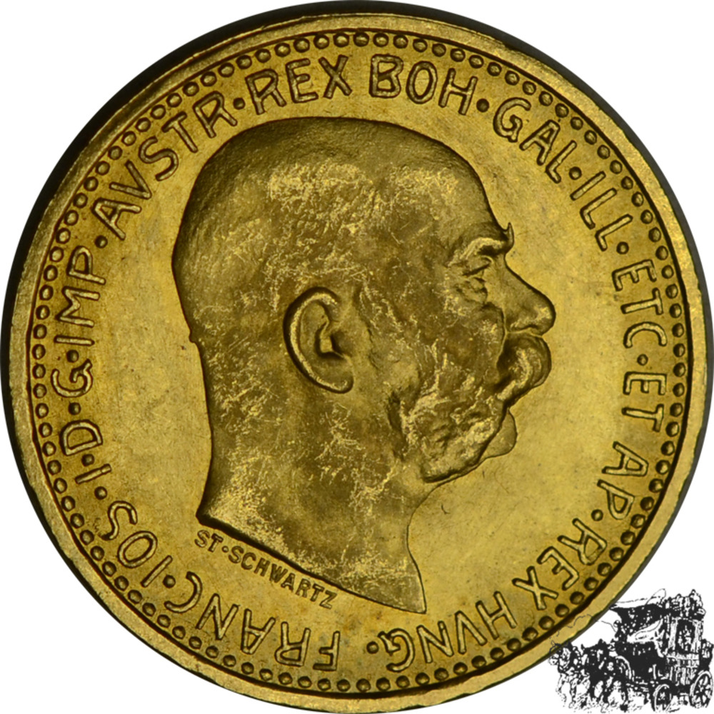 10 Kronen 1912 - Neuprägung
