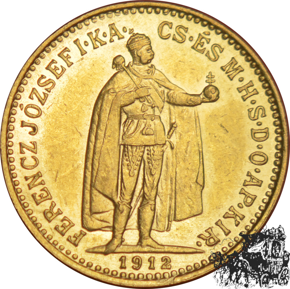 10 Kronen 1912 KB - stpfr.