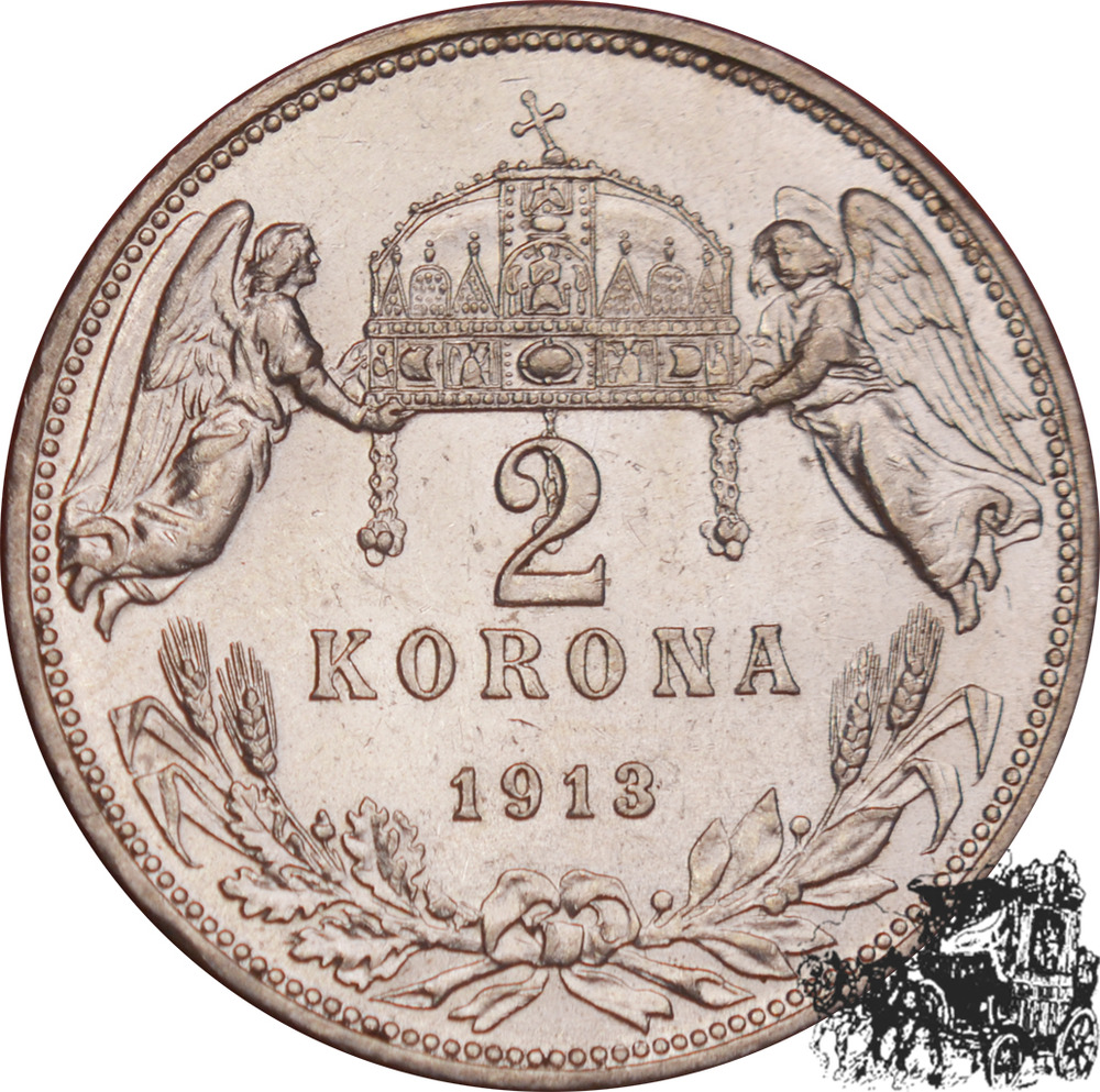 2 Kronen 1913 KB 2 Kronen 1913 KB