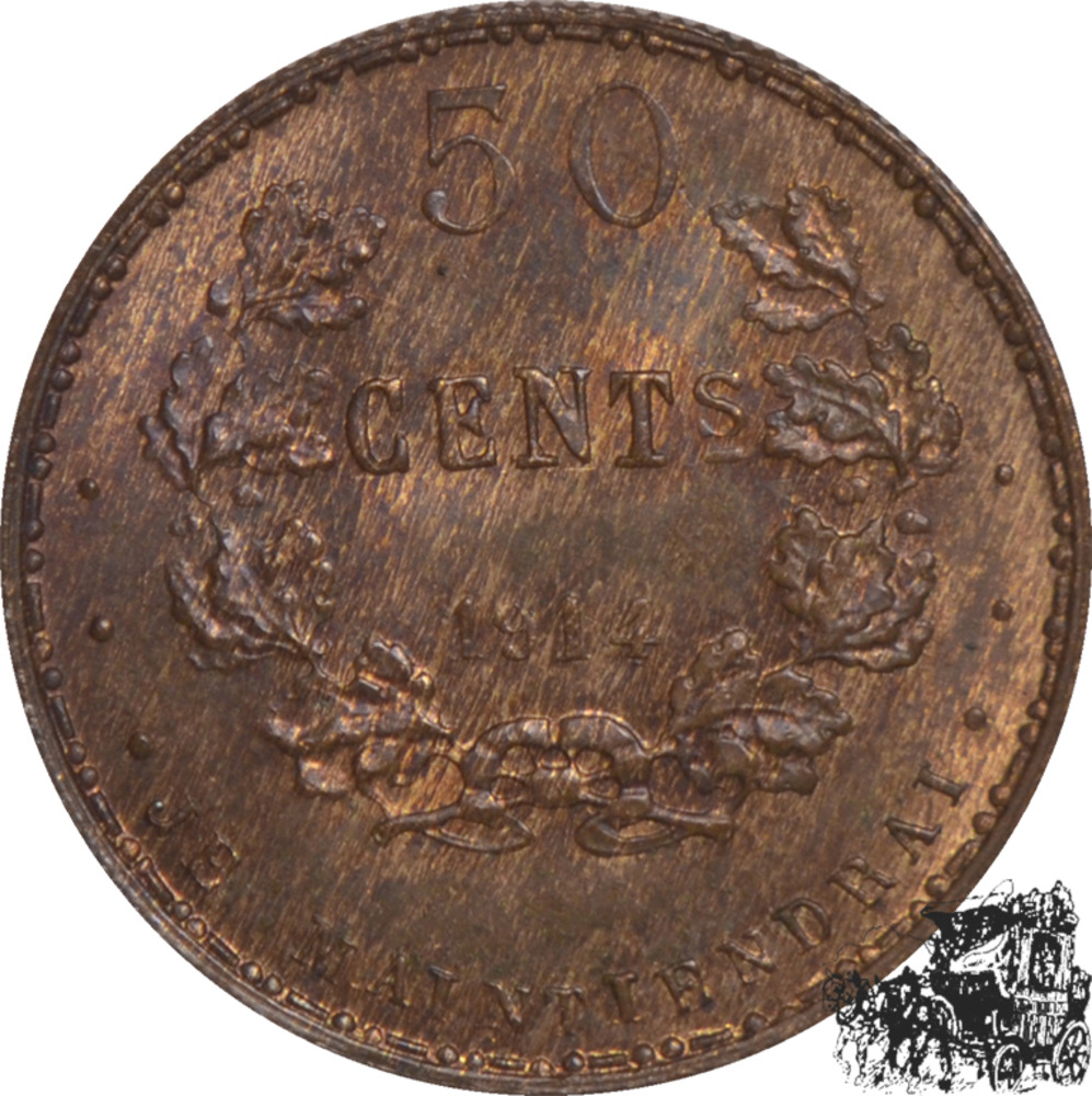 50 Centimes 1914 - Luxemburg, Probe 50 Centimes 1914 - Luxemburg, Probe