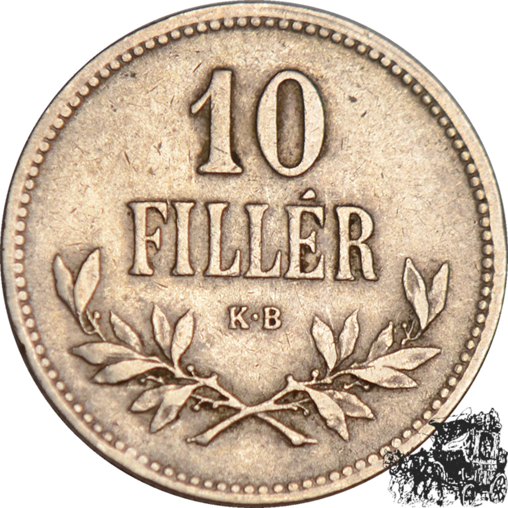 10 Filler 1915 KB - Neusilber