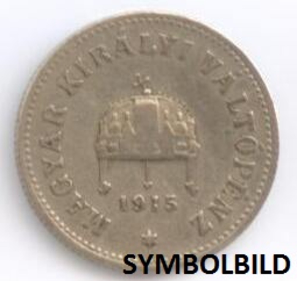 10 Filler 1916 KB - New silver 10 Filler 1916 KB - New silver