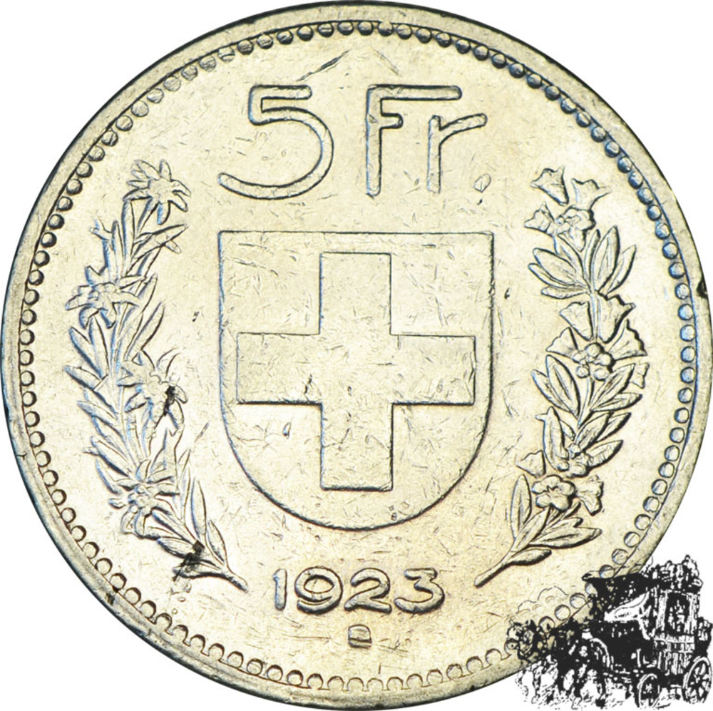 5 Franken 1923 B 5 Franken 1923 B