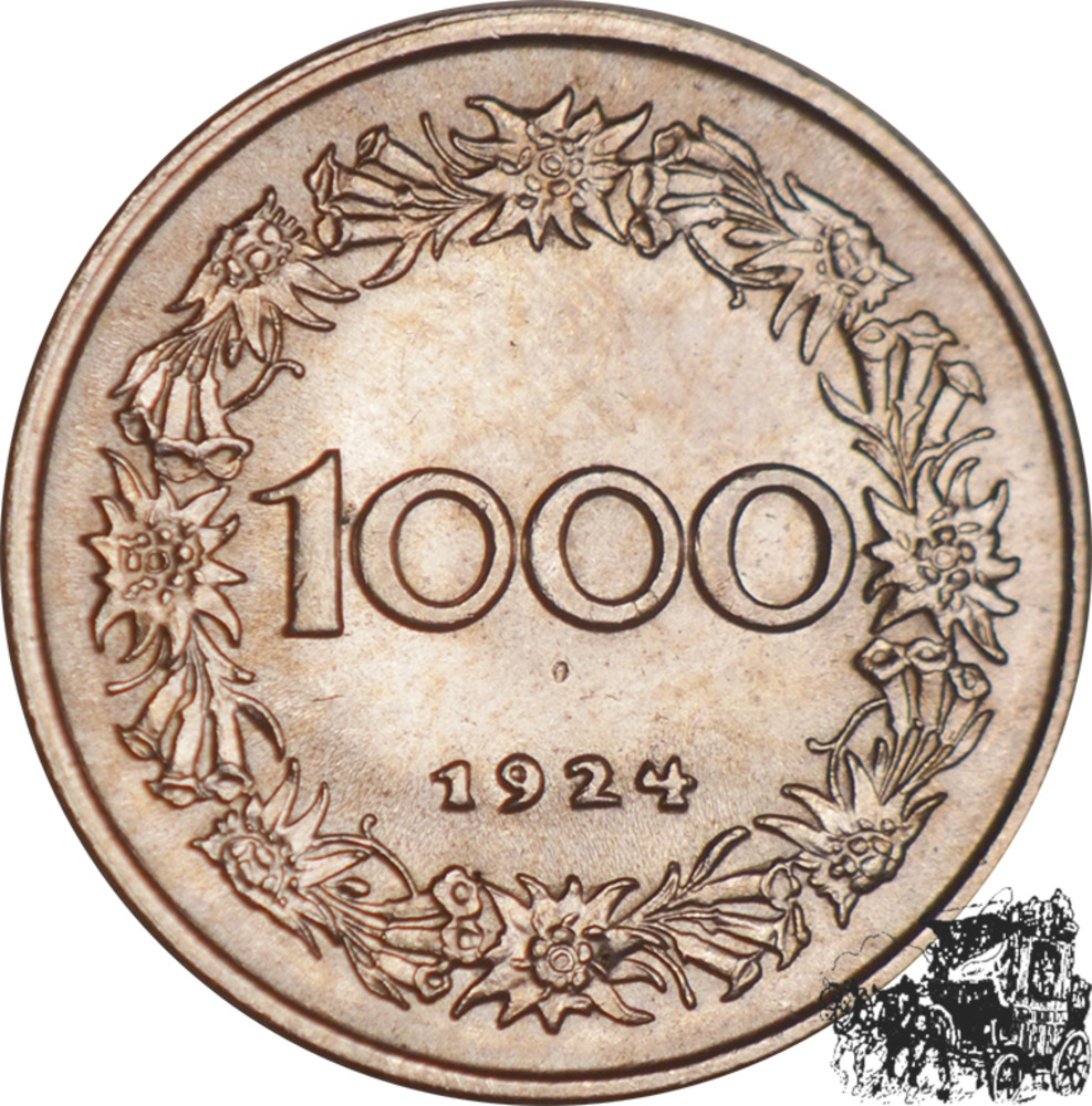 1000 Kronen 1924 - Österreich