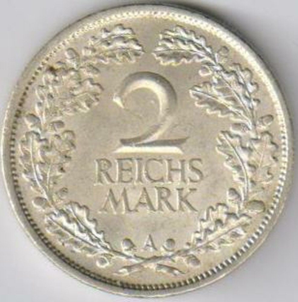2 Mark 1925 A 2 Mark 1925 A