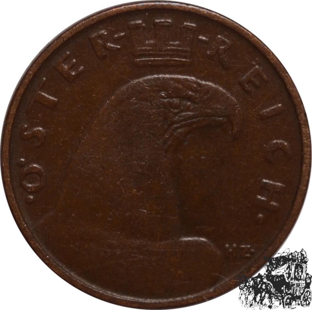 1 Groschen 1925  - Österreich - ss.
