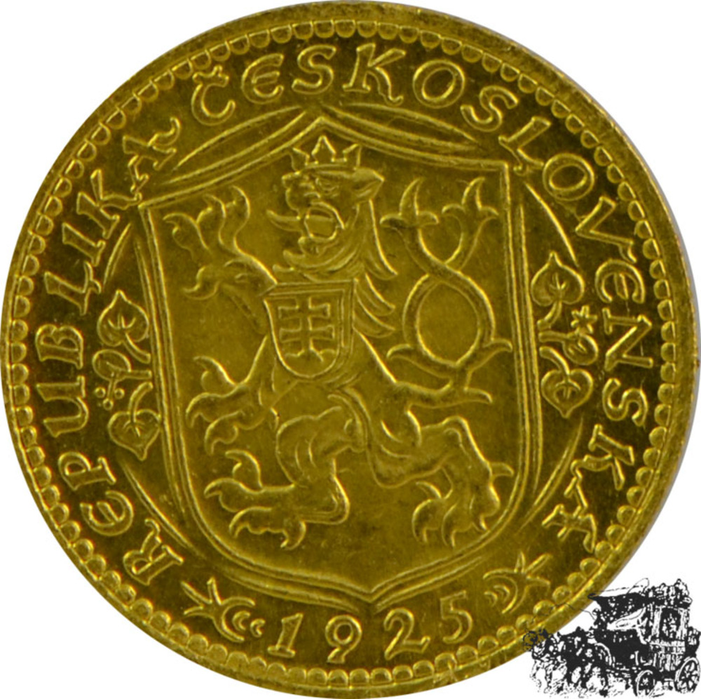 1 Dukat 1925 - Tschechoslowakei 1 Dukat 1925 - Tschechoslowakei