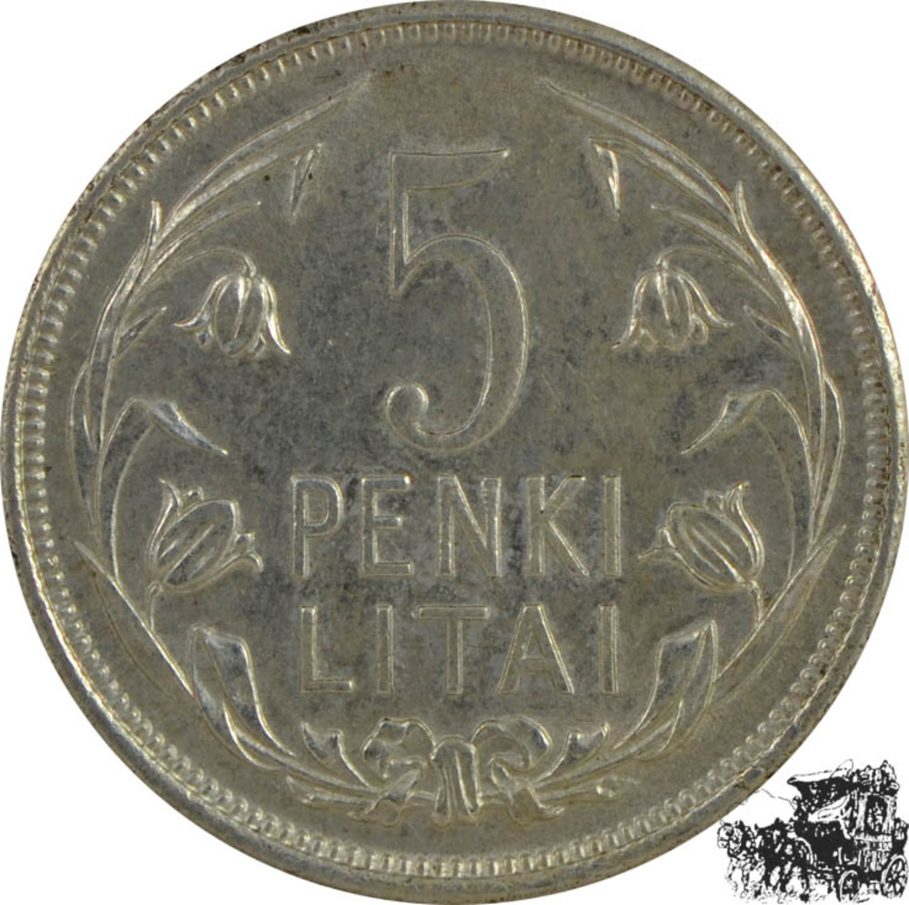 5 Litai 1925 5 Litai 1925