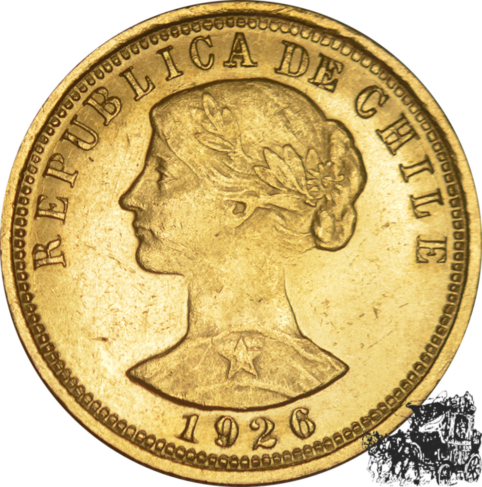 100 Pesos 1926 - Chile 100 Pesos 1926 - Chile