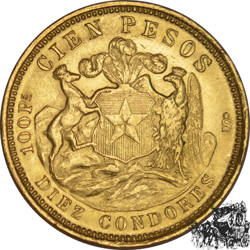 100 Pesos 1926 - Chile 100 Pesos 1926 - Chile