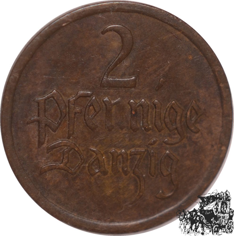 2 Pfennig 1926 - Danzig