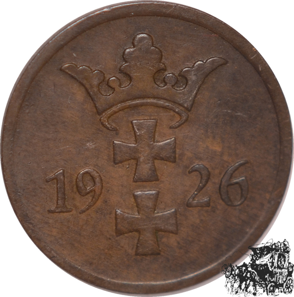 2 Pfennig 1926 - Danzig