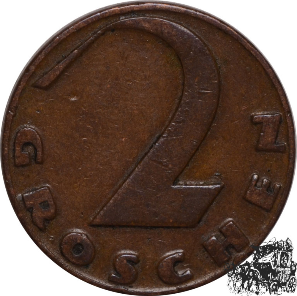 2 Groschen 1927 - Österreich