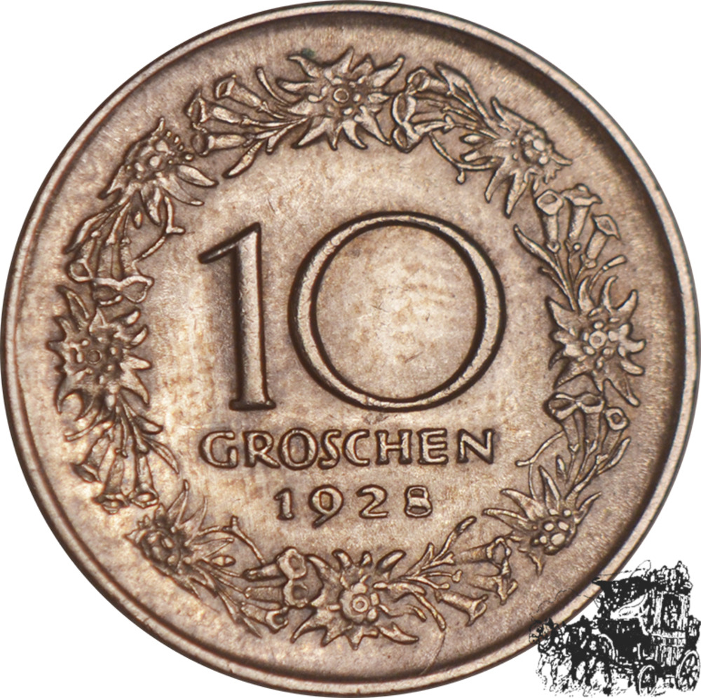 10 Groschen 1928 - Österreich