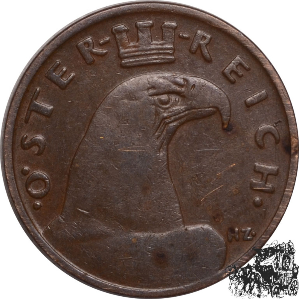 1 Groschen 1934 - Austria 1 Groschen 1934 - Austria