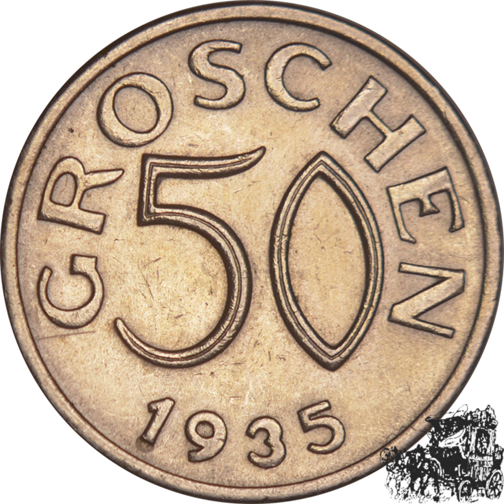 50 Groschen 1935 - Österreich