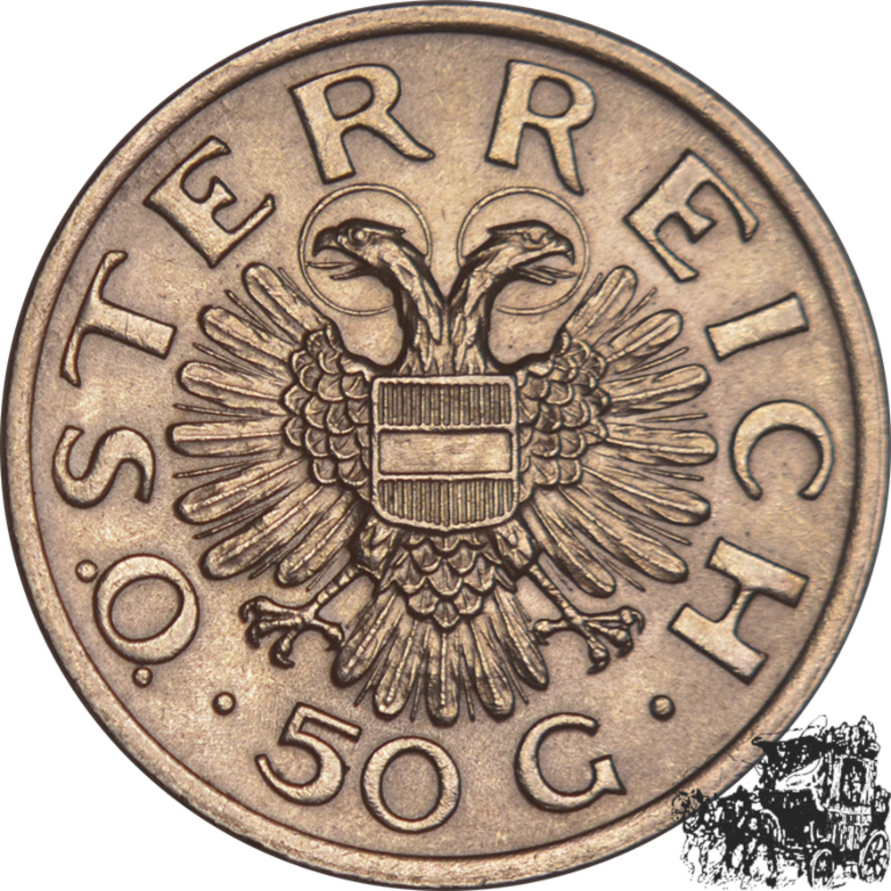 50 Groschen 1935 - Österreich