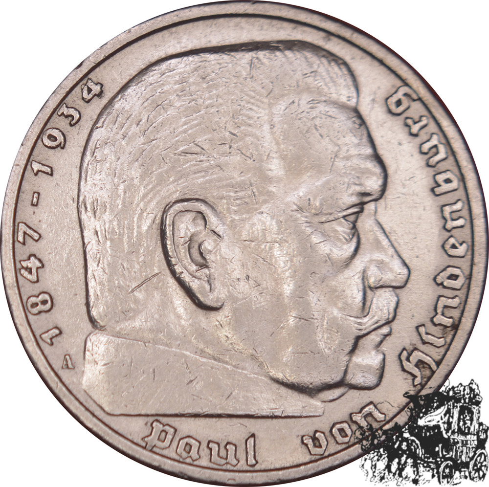 5 Reichsmark 1936 A