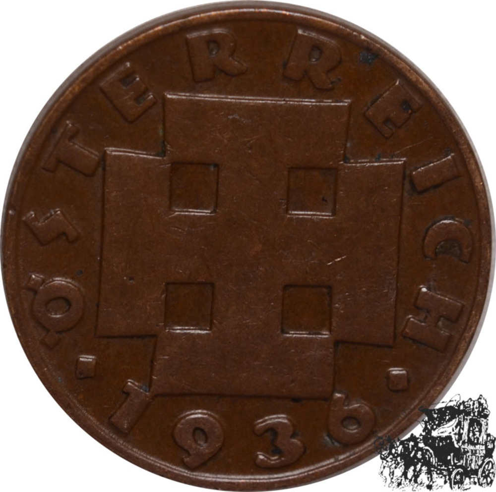 2 Groschen 1936 - Austria 2 Groschen 1936 - Austria