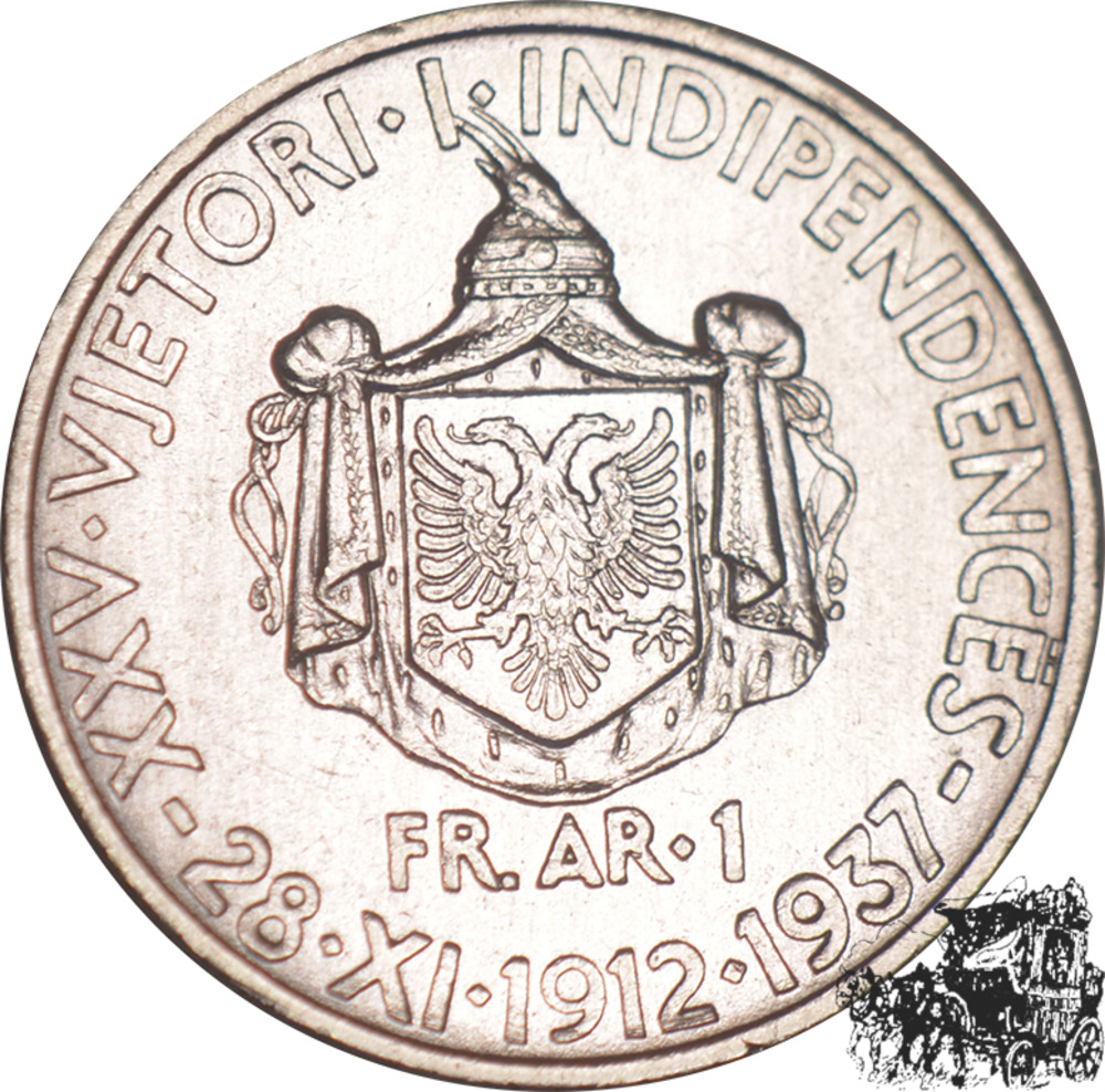 1 Frang Ar 1937 1 Frang Ar 1937