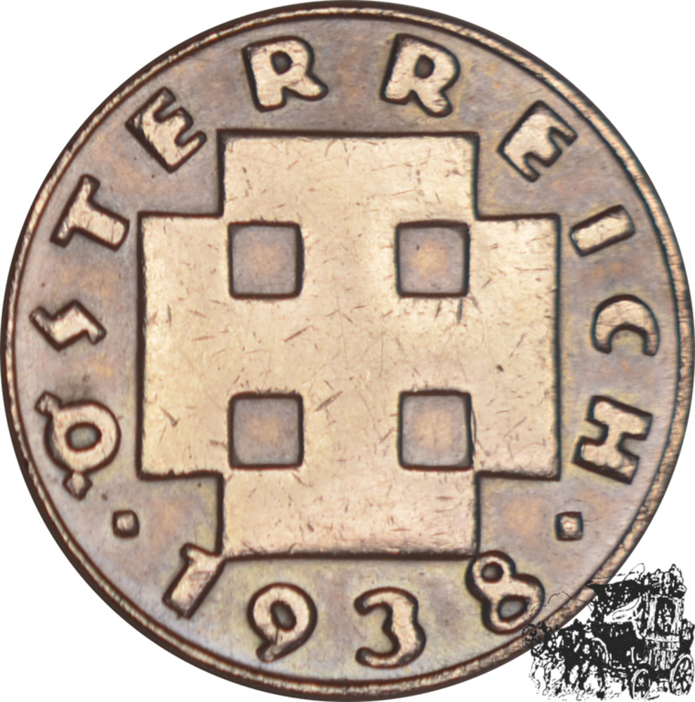 5 Groschen 1938  RRR! - Österreich