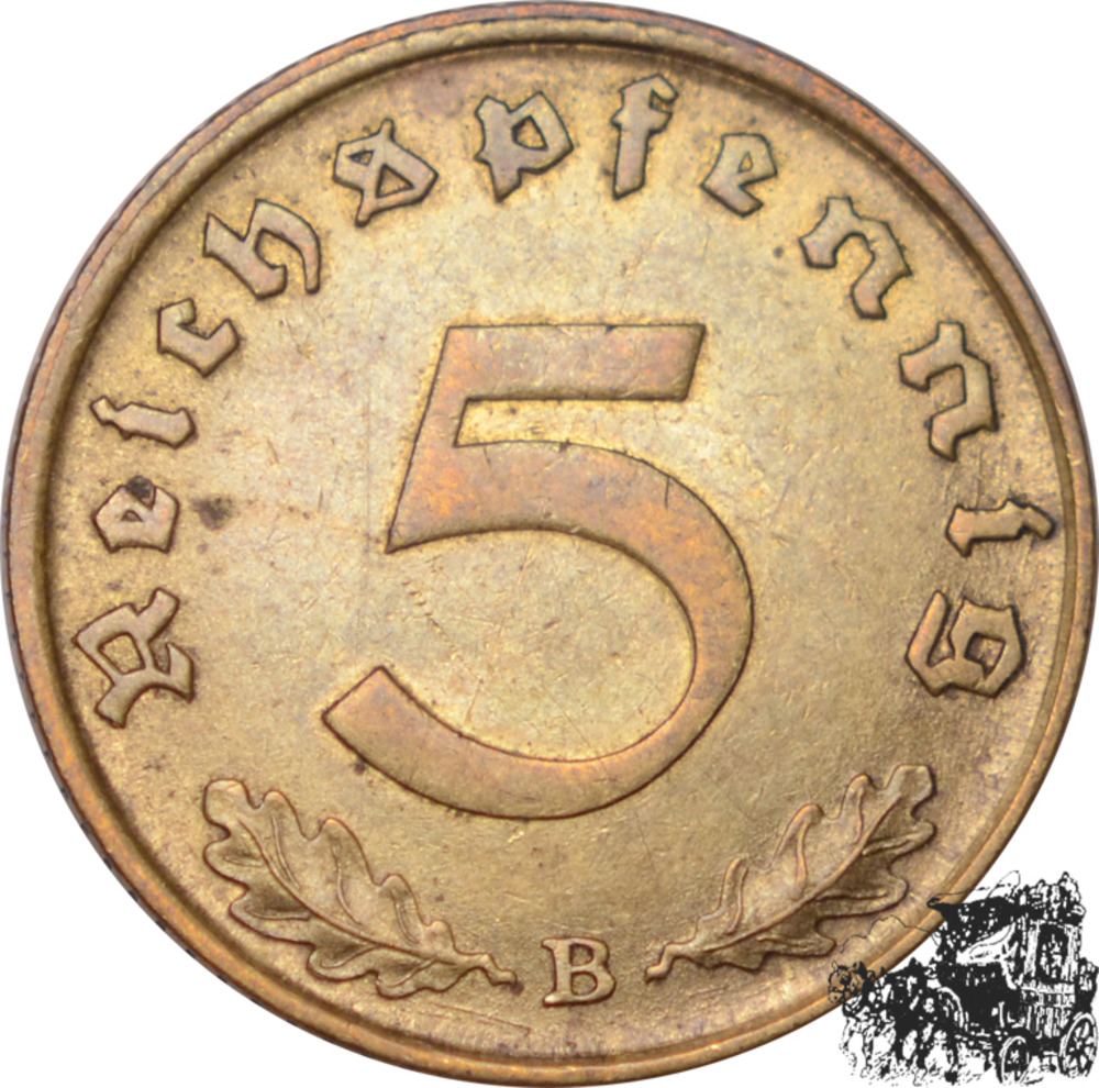 5 Pfennig 1938 B
