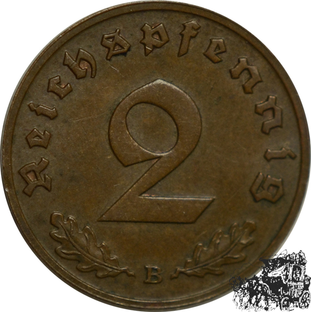 2 Pfennig 1939 B