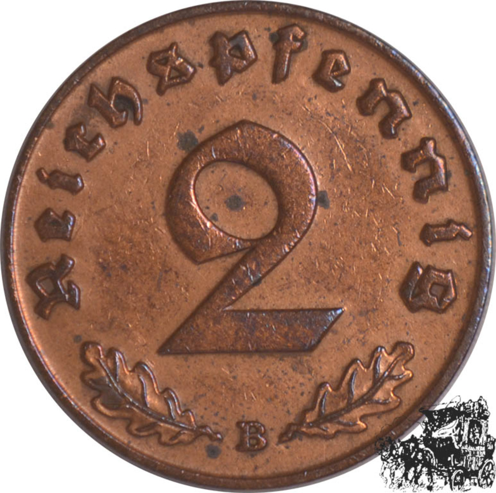 2 Pfennig 1939 B