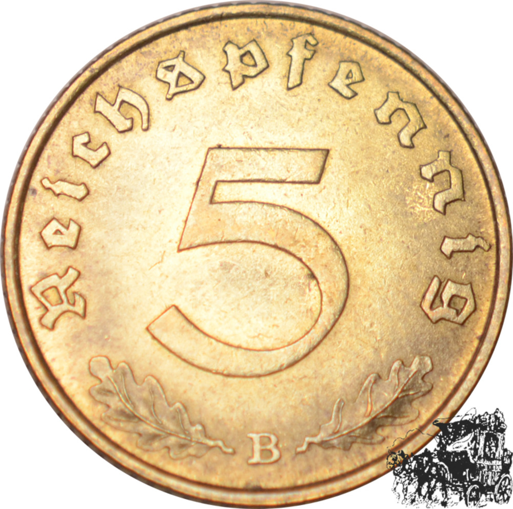 5 Pfennig 1939 B
