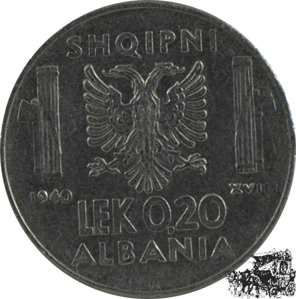 0,20 Lek 1940 0,20 Lek 1940