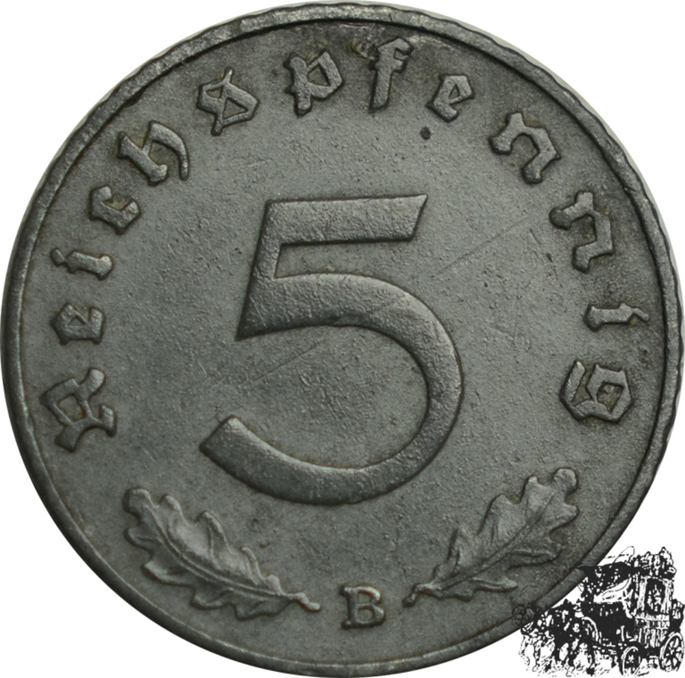 5 Pfennig 1942 B