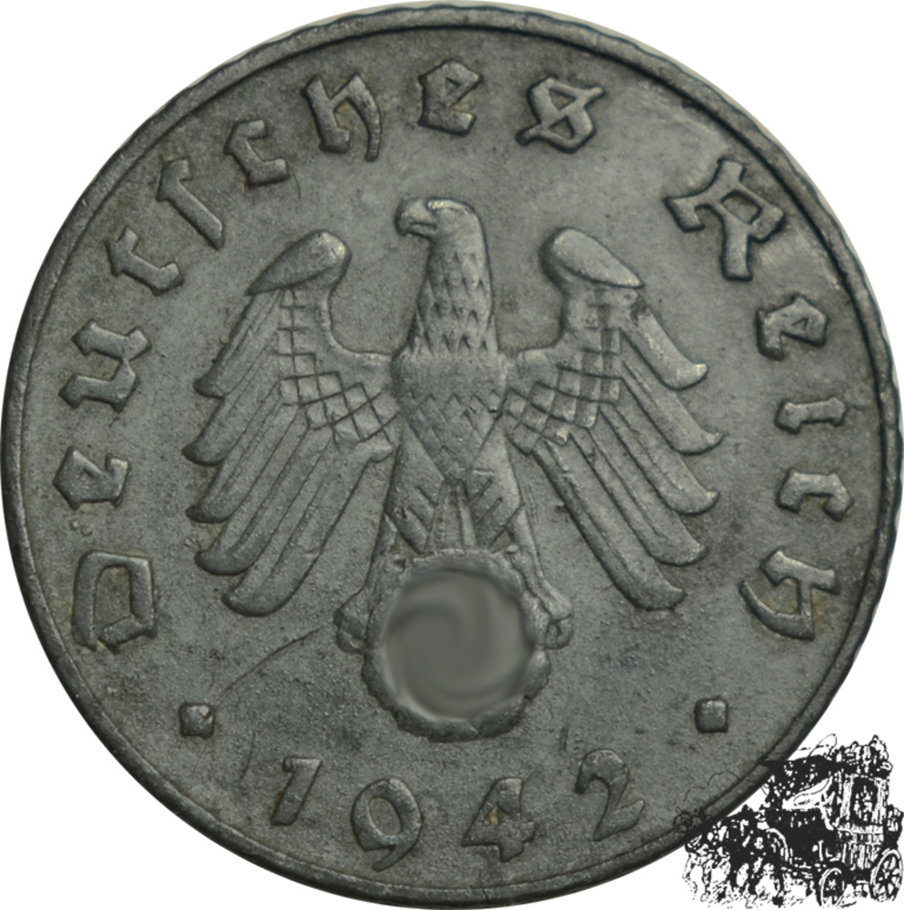 5 Pfennig 1942 B