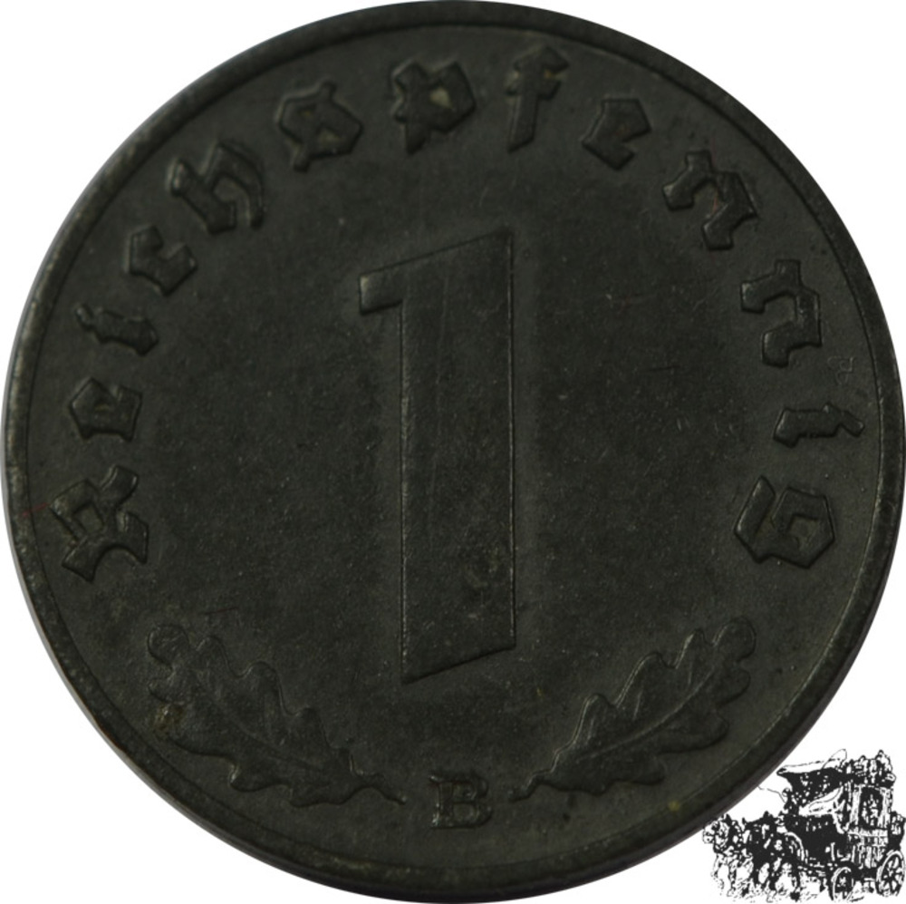 1 Pfennig 1943 B