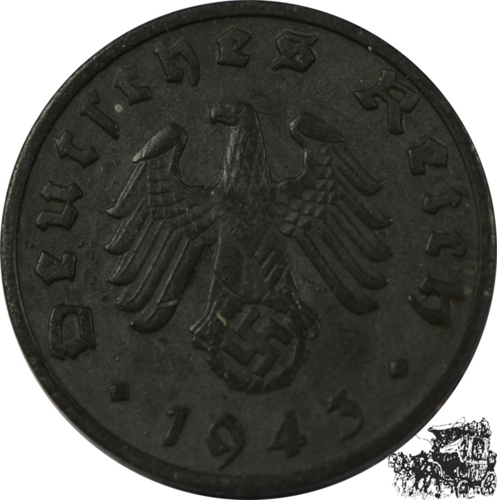 1 Pfennig 1943 B