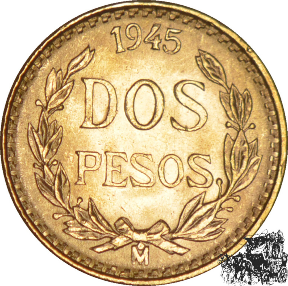2 Pesos 1945 2 Pesos 1945