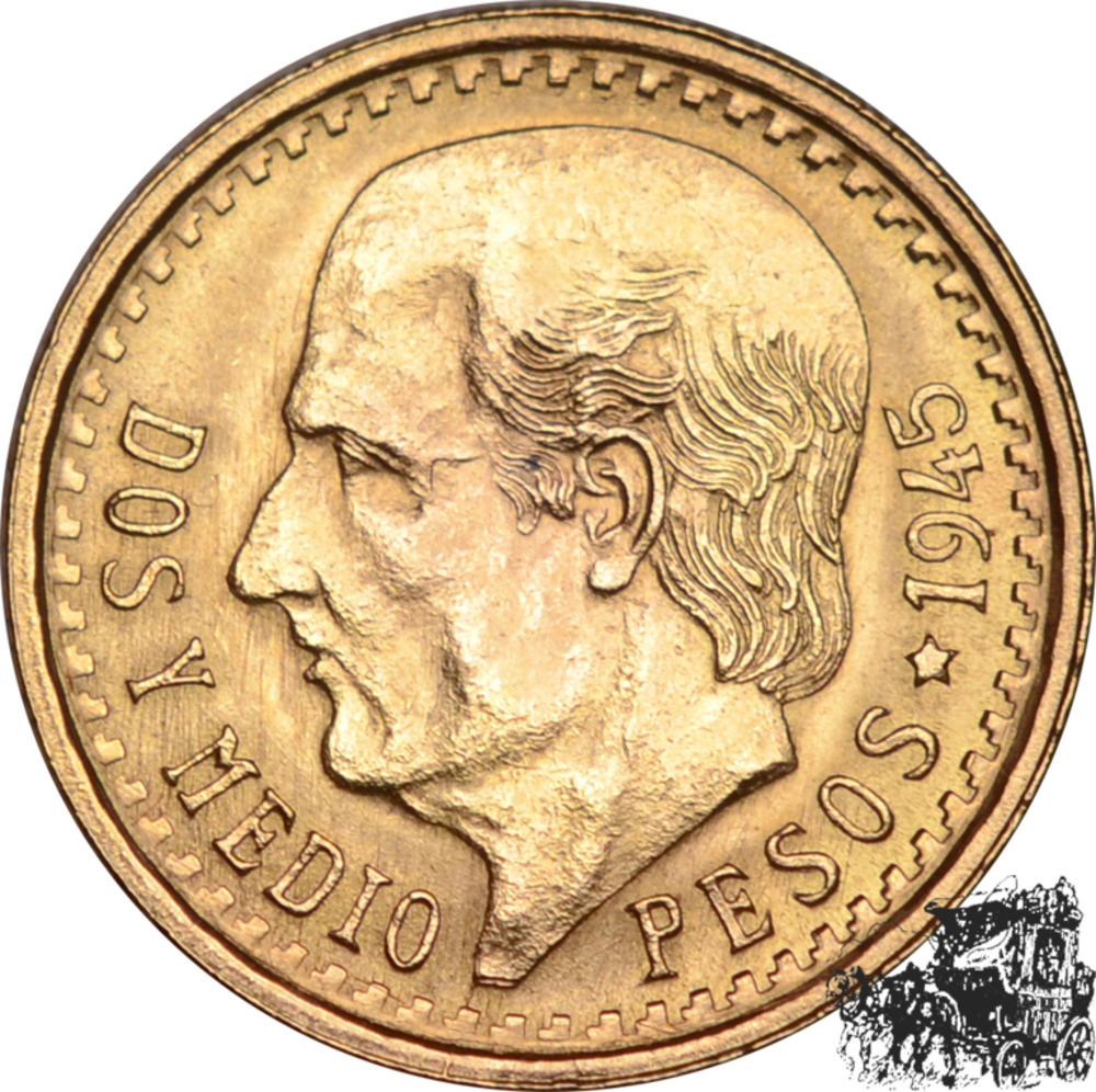 2 1/2 Pesos 1945 2 1/2 Pesos 1945