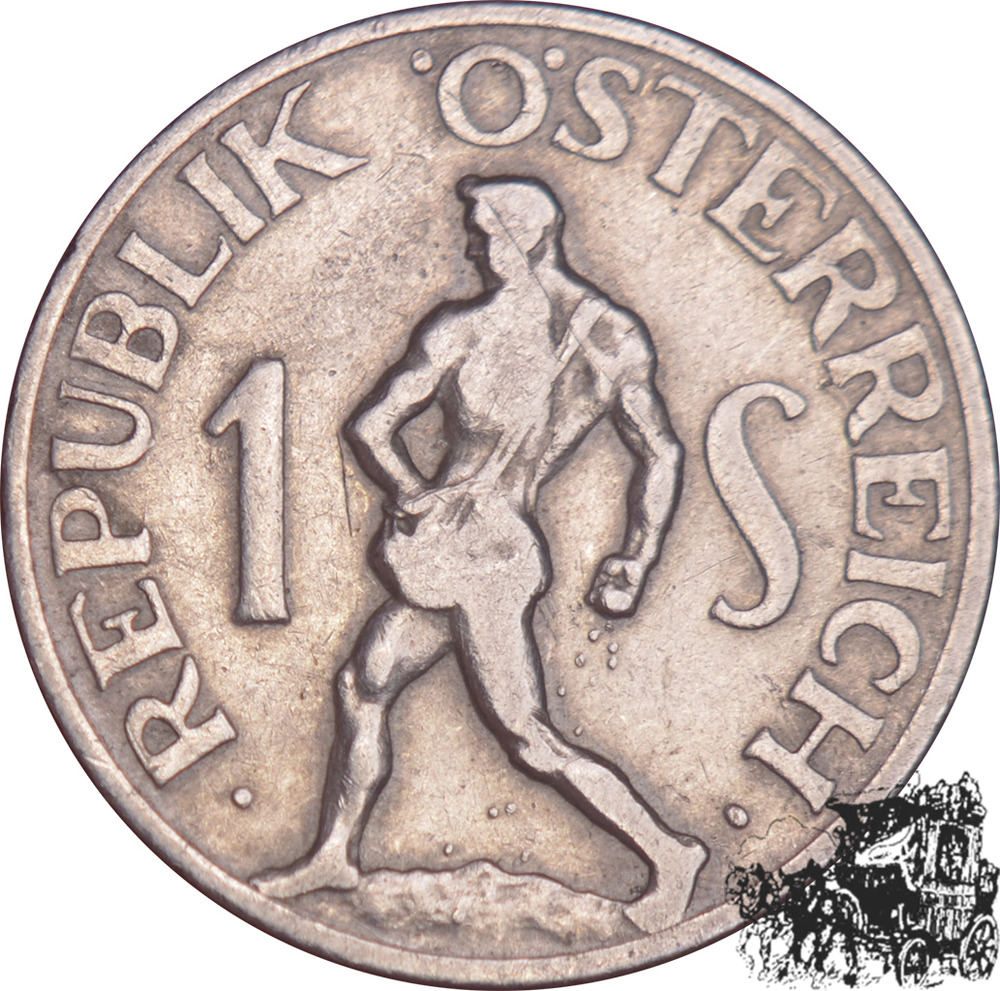 1 Schilling 1947 - vz.