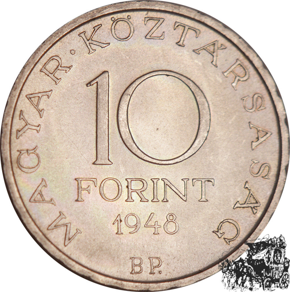 10 Forint 1948 - Revolution 1848 10 Forint 1948 - Revolution 1848