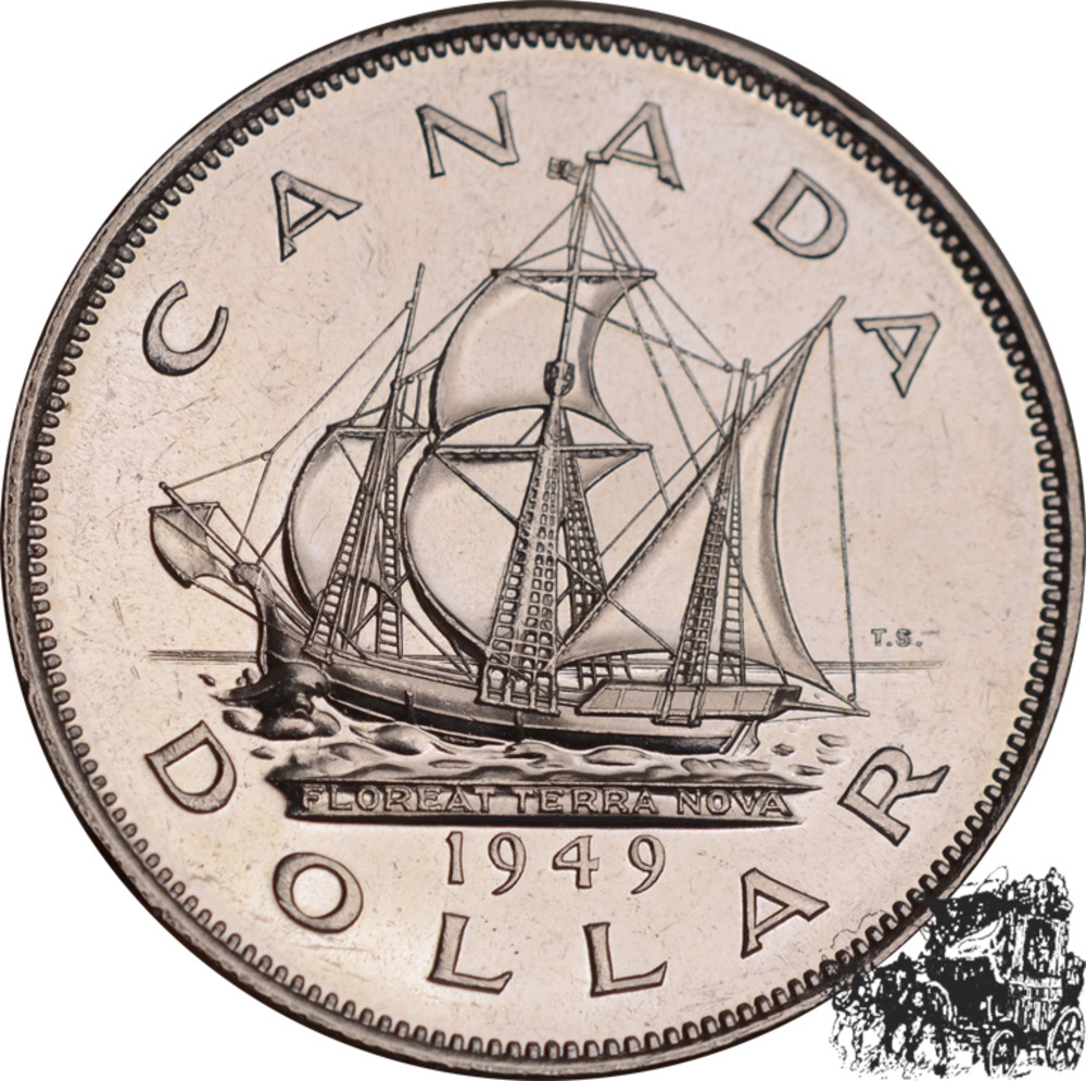1 Dollar 1949 - Neufundland 1 Dollar 1949 - Neufundland