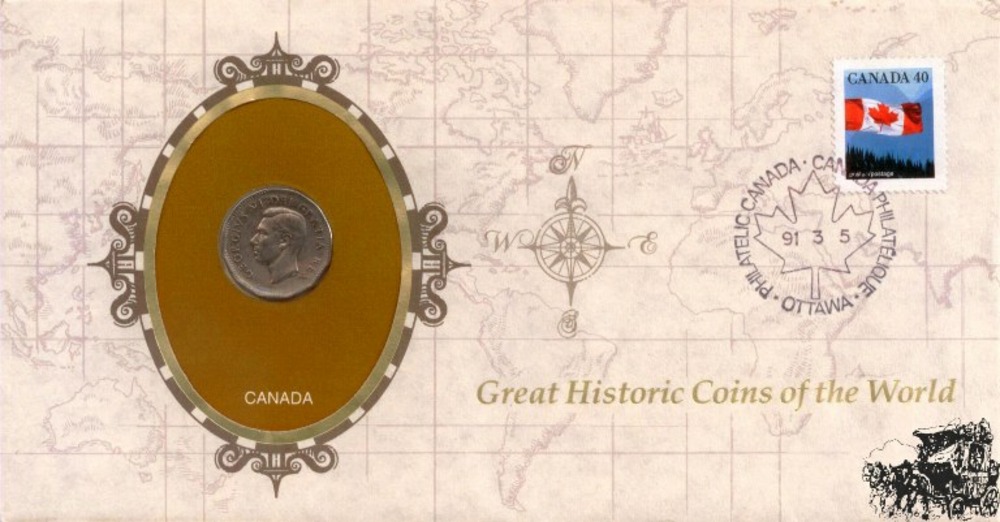 5 Cent 1951 - Numisbrief 5 Cent 1951 - Numisbrief
