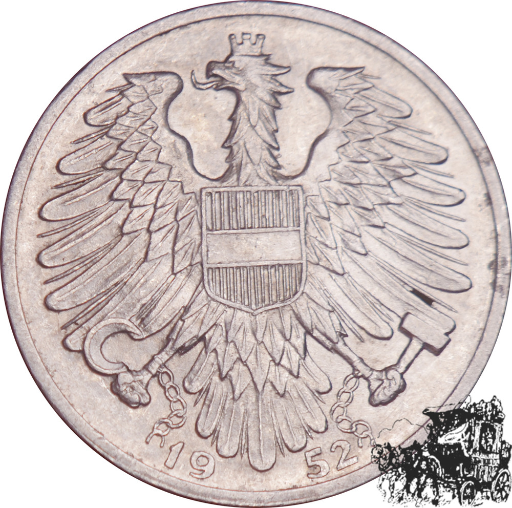 1 Schilling 1952 - vz.