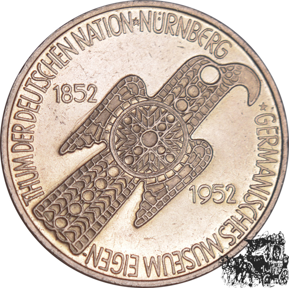 5 Mark 1952 D - Germanisches Museum 5 Mark 1952 D - Germanisches Museum