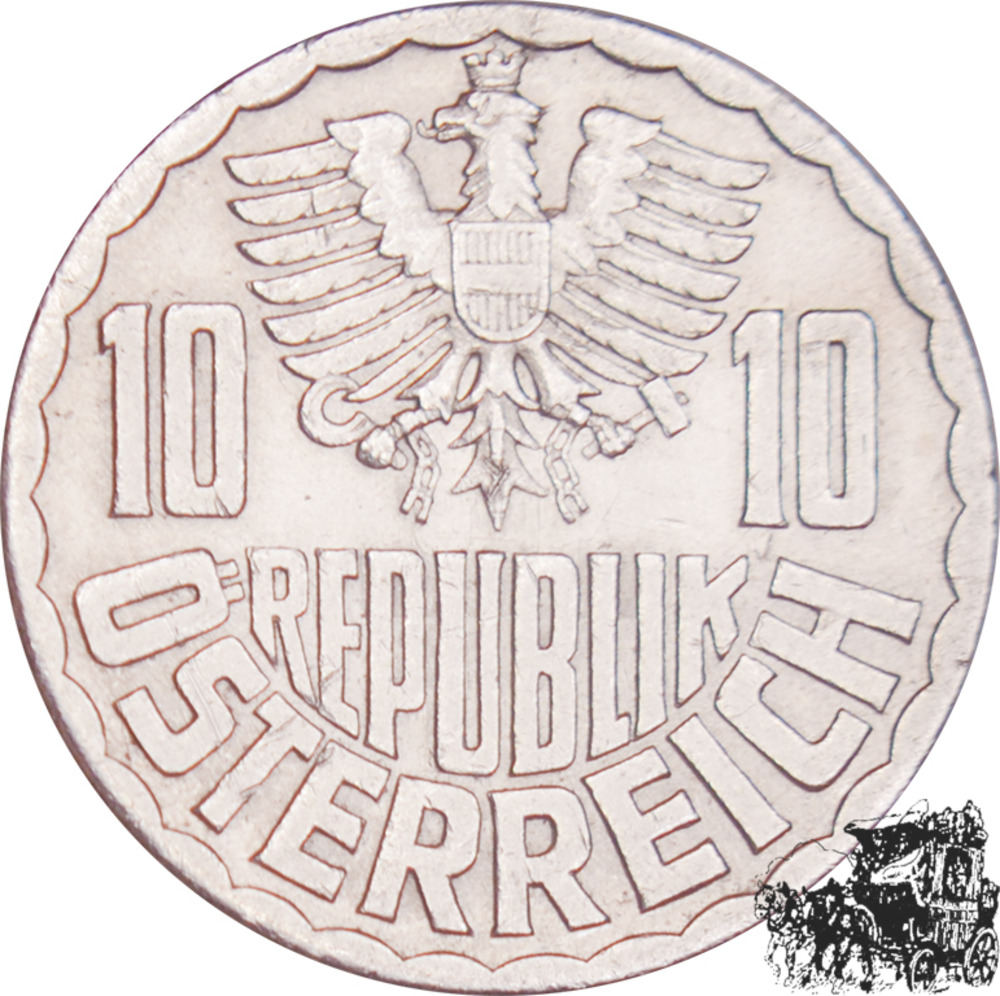 10 Groschen 1955 - f.vz.
