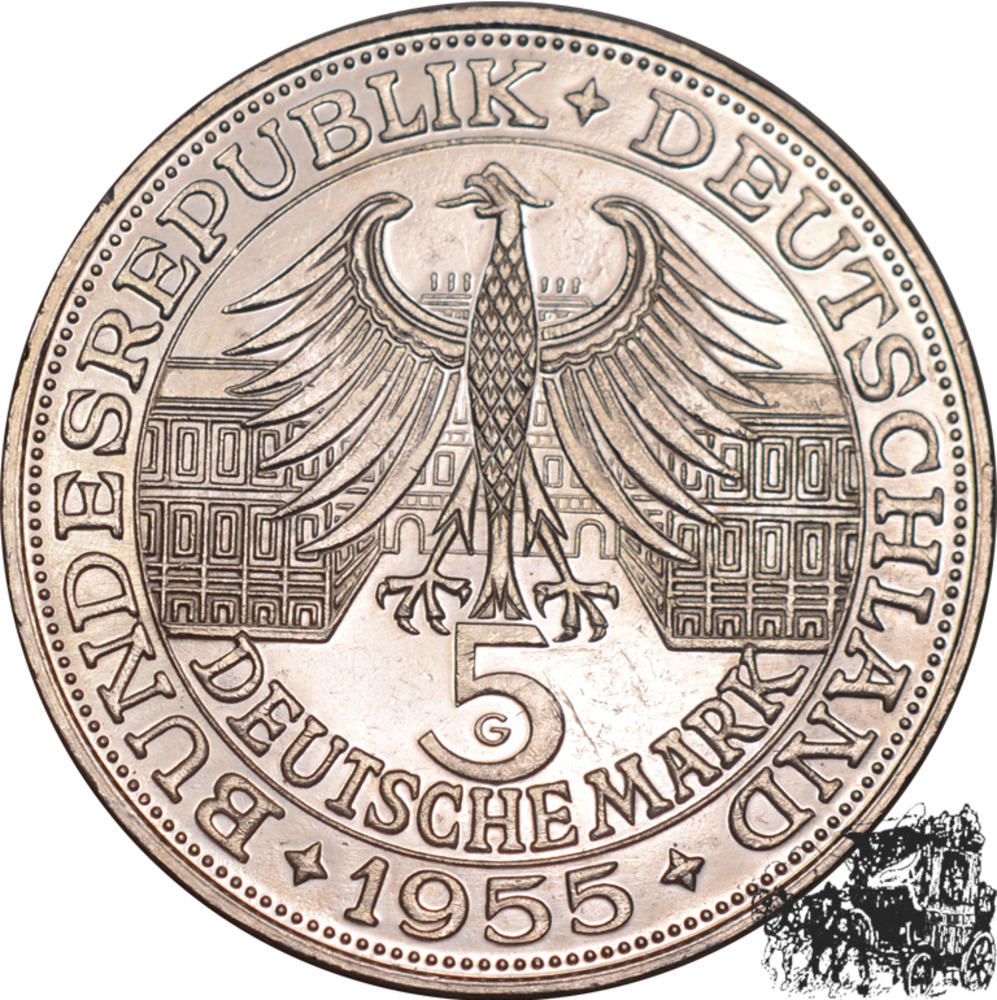 5 Mark 1955 G - Markgraf 5 Mark 1955 G - Markgraf