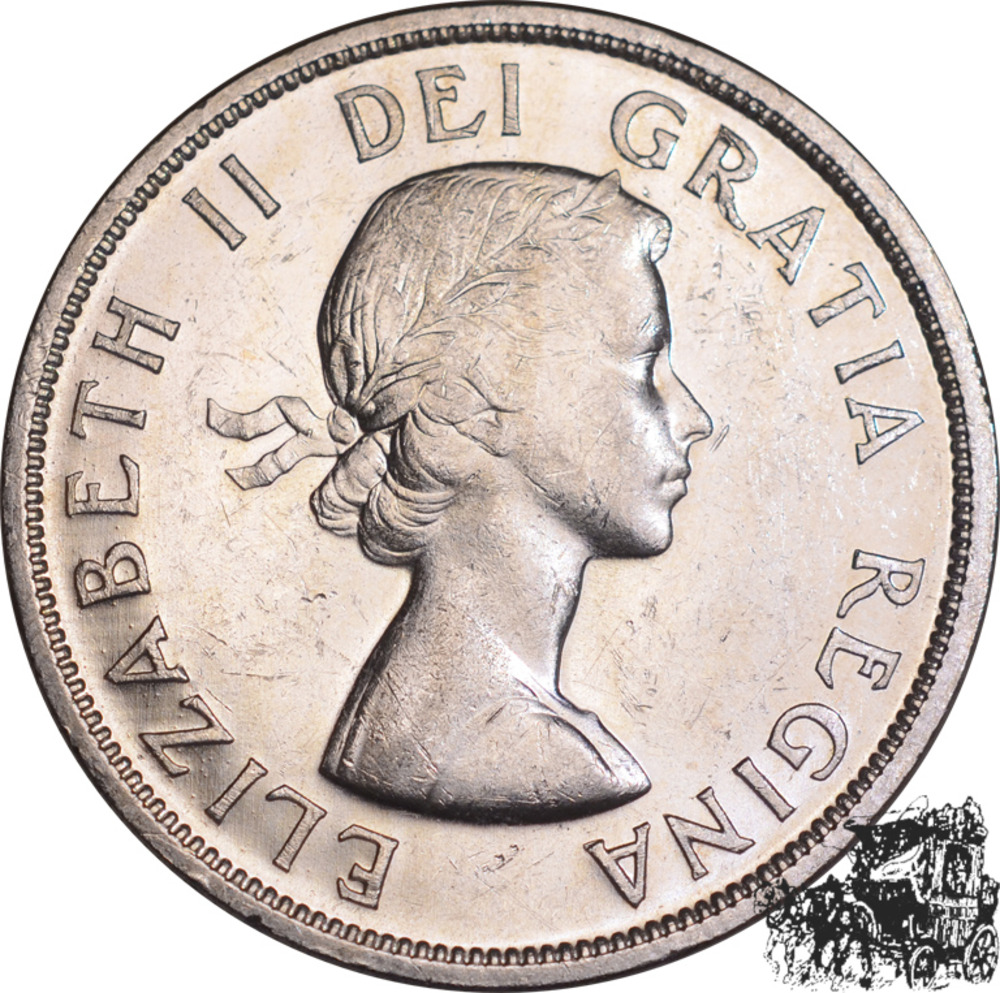 1 Dollar 1958 - Totempfahl 1 Dollar 1958 - Totempfahl