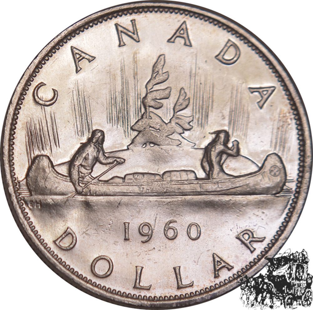 1 Dollar 1960 - Kanu - Kanada