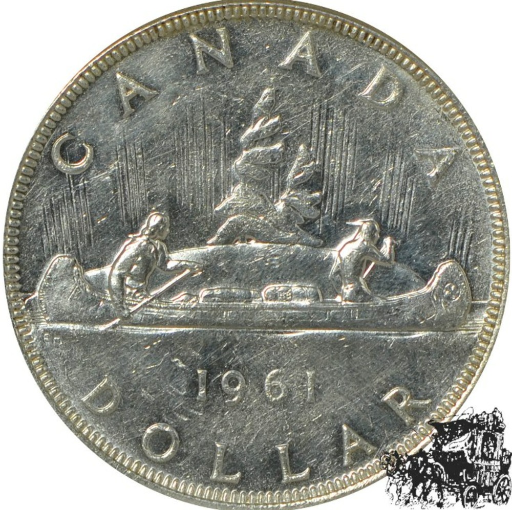 1 Dollar 1961 - Kanu 1 Dollar 1961 - Kanu