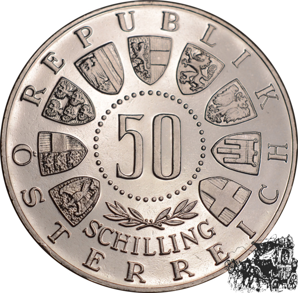 50 Schilling 1963 - 600 Jahre Tirol - PP 50 Schilling 1963 - 600 Jahre Tirol - PP