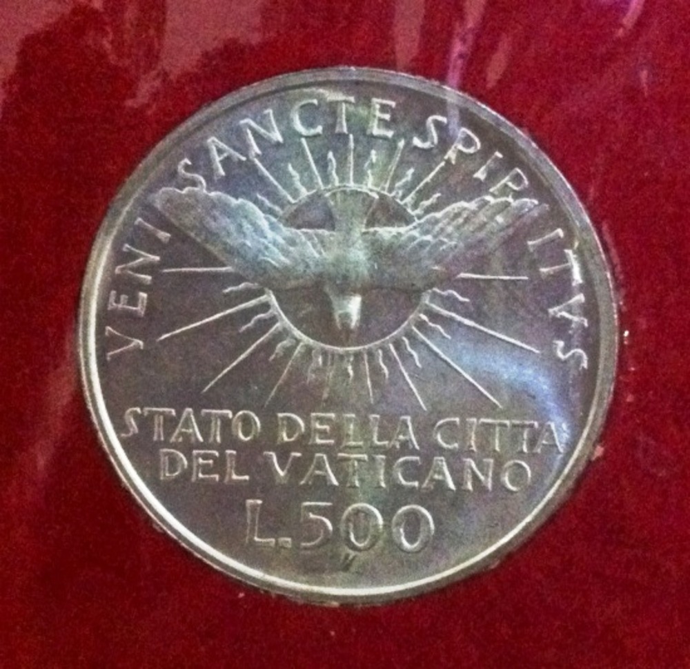 500 Lire 1963 - Sede Vacante