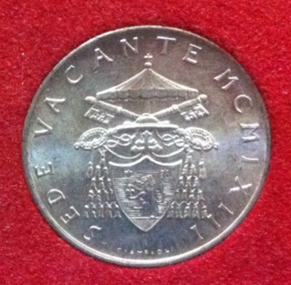 500 Lire 1963 - Sede Vacante